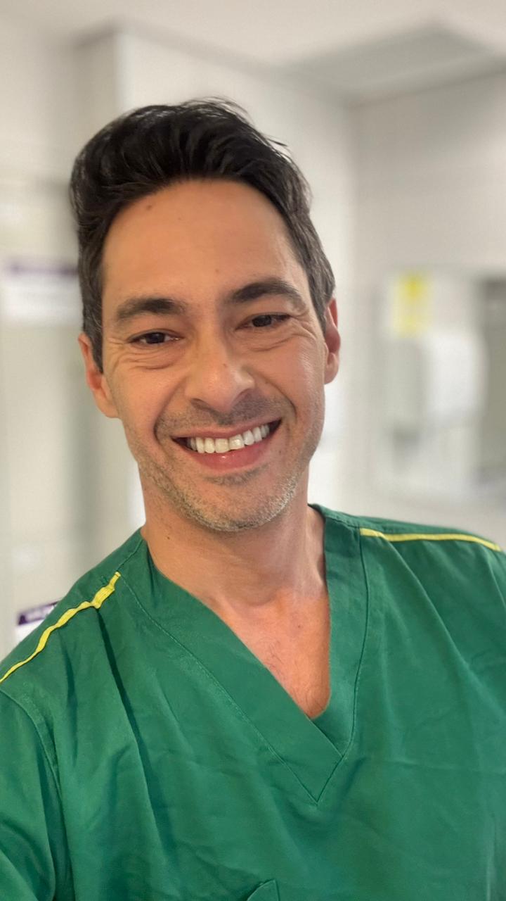 Dr. Luciano Machado — antes do procedimento